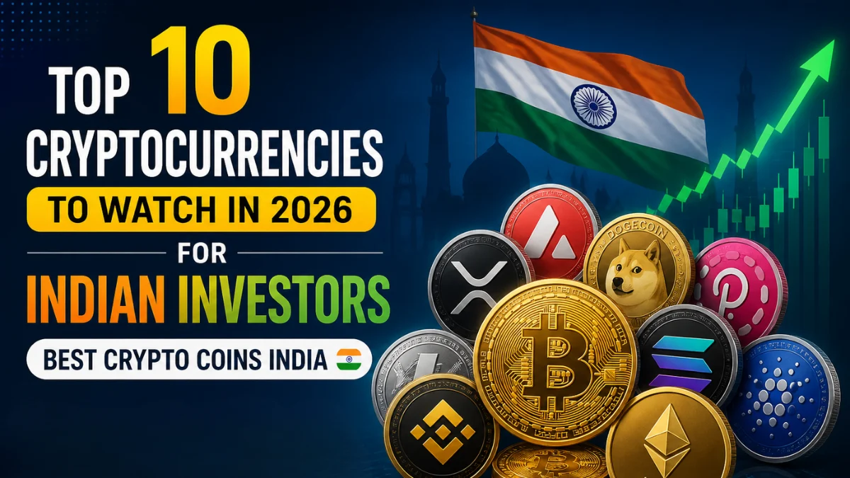 Top 10 Crypto currencies to Watch in 2026 for Indian Investors | Best Crypto Coins India