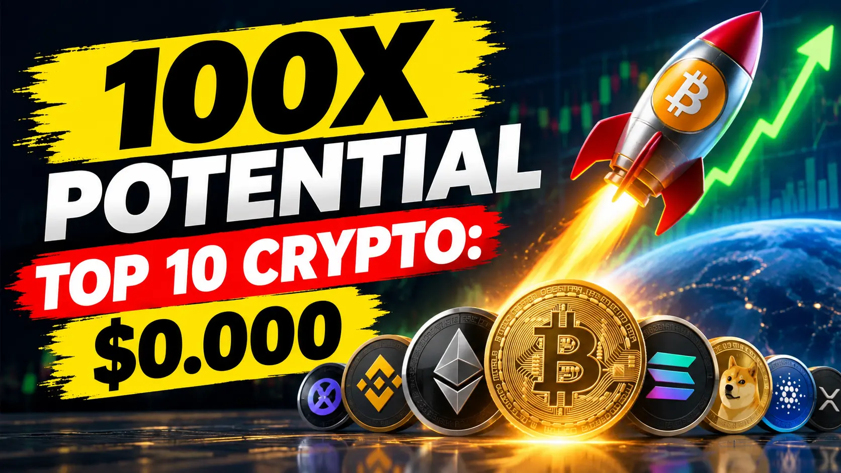 100X Crypto Potential Top 10 Coins